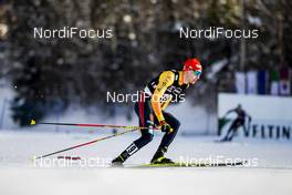 15.01.2021, Val di Fiemme, Italy (ITA): Terence Weber (GER) - FIS world cup nordic combined men, individual Gundersen HS106/10km, Val di Fiemme (ITA). www.nordicfocus.com. © Modica/NordicFocus. Every downloaded picture is fee-liable.
