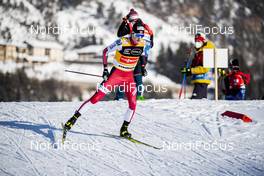 15.01.2021, Val di Fiemme, Italy (ITA): Jarl Magnus Riiber (NOR) - FIS world cup nordic combined men, individual Gundersen HS106/10km, Val di Fiemme (ITA). www.nordicfocus.com. © Modica/NordicFocus. Every downloaded picture is fee-liable.