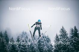 15.01.2021, Val di Fiemme, Italy (ITA): Kristjan Ilves (EST) - FIS world cup nordic combined men, individual Gundersen HS106/10km, Val di Fiemme (ITA). www.nordicfocus.com. © Modica/NordicFocus. Every downloaded picture is fee-liable.