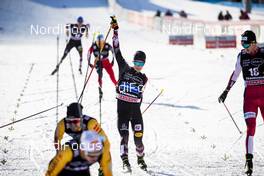 15.01.2021, Val di Fiemme, Italy (ITA): Johannes Lamparter (AUT) - FIS world cup nordic combined men, individual Gundersen HS106/10km, Val di Fiemme (ITA). www.nordicfocus.com. © Modica/NordicFocus. Every downloaded picture is fee-liable.