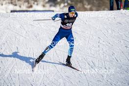 15.01.2021, Val di Fiemme, Italy (ITA): Arttu Maekiaho (FIN) - FIS world cup nordic combined men, individual Gundersen HS106/10km, Val di Fiemme (ITA). www.nordicfocus.com. © Modica/NordicFocus. Every downloaded picture is fee-liable.