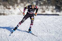 15.01.2021, Val di Fiemme, Italy (ITA): Lukas Klapfer (AUT) - FIS world cup nordic combined men, individual Gundersen HS106/10km, Val di Fiemme (ITA). www.nordicfocus.com. © Modica/NordicFocus. Every downloaded picture is fee-liable.