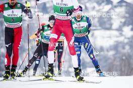 17.01.2021, Val di Fiemme, Italy (ITA): Alessandro Pittin (ITA) - FIS world cup nordic combined men, individual Gundersen HS106/10km, Val di Fiemme (ITA). www.nordicfocus.com. © Modica/NordicFocus. Every downloaded picture is fee-liable.