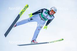 17.01.2021, Val di Fiemme, Italy (ITA): Aaron Kostner (ITA) - FIS world cup nordic combined men, individual Gundersen HS106/10km, Val di Fiemme (ITA). www.nordicfocus.com. © Modica/NordicFocus. Every downloaded picture is fee-liable.