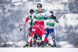 17.01.2021, Val di Fiemme, Italy (ITA): Espen Bjoernstad (NOR) - FIS world cup nordic combined men, individual Gundersen HS106/10km, Val di Fiemme (ITA). www.nordicfocus.com. © Modica/NordicFocus. Every downloaded picture is fee-liable.