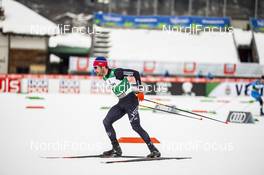 17.01.2021, Val di Fiemme, Italy (ITA): Taylor Fletcher (USA) - FIS world cup nordic combined men, individual Gundersen HS106/10km, Val di Fiemme (ITA). www.nordicfocus.com. © Modica/NordicFocus. Every downloaded picture is fee-liable.