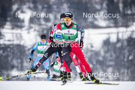 17.01.2021, Val di Fiemme, Italy (ITA): Akito Watabe (JPN) - FIS world cup nordic combined men, individual Gundersen HS106/10km, Val di Fiemme (ITA). www.nordicfocus.com. © Modica/NordicFocus. Every downloaded picture is fee-liable.