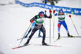 17.01.2021, Val di Fiemme, Italy (ITA): Taylor Fletcher (USA) - FIS world cup nordic combined men, individual Gundersen HS106/10km, Val di Fiemme (ITA). www.nordicfocus.com. © Modica/NordicFocus. Every downloaded picture is fee-liable.