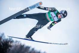 17.01.2021, Val di Fiemme, Italy (ITA): Matteo Baud (FRA) - FIS world cup nordic combined men, individual Gundersen HS106/10km, Val di Fiemme (ITA). www.nordicfocus.com. © Modica/NordicFocus. Every downloaded picture is fee-liable.
