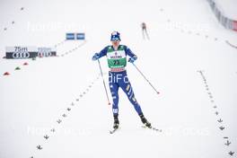 17.01.2021, Val di Fiemme, Italy (ITA): Samuel Costa (ITA) - FIS world cup nordic combined men, individual Gundersen HS106/10km, Val di Fiemme (ITA). www.nordicfocus.com. © Modica/NordicFocus. Every downloaded picture is fee-liable.