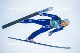 17.01.2021, Val di Fiemme, Italy (ITA): Niklas Malacinski (USA) - FIS world cup nordic combined men, individual Gundersen HS106/10km, Val di Fiemme (ITA). www.nordicfocus.com. © Modica/NordicFocus. Every downloaded picture is fee-liable.