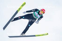 17.01.2021, Val di Fiemme, Italy (ITA): Terence Weber (GER) - FIS world cup nordic combined men, individual Gundersen HS106/10km, Val di Fiemme (ITA). www.nordicfocus.com. © Modica/NordicFocus. Every downloaded picture is fee-liable.