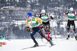 17.01.2021, Val di Fiemme, Italy (ITA): Manuel Faisst (GER) - FIS world cup nordic combined men, individual Gundersen HS106/10km, Val di Fiemme (ITA). www.nordicfocus.com. © Modica/NordicFocus. Every downloaded picture is fee-liable.