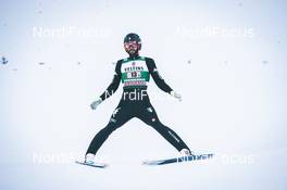 16.01.2021, Val di Fiemme, Italy (ITA): Raffaele Buzzi (ITA) - FIS world cup nordic combined men, team sprint HS106/2x7.5km, Val di Fiemme (ITA). www.nordicfocus.com. © Modica/NordicFocus. Every downloaded picture is fee-liable.