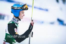 16.01.2021, Val di Fiemme, Italy (ITA): Johannes Lamparter (AUT) - FIS world cup nordic combined men, team sprint HS106/2x7.5km, Val di Fiemme (ITA). www.nordicfocus.com. © Modica/NordicFocus. Every downloaded picture is fee-liable.