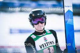 16.01.2021, Val di Fiemme, Italy (ITA): Ben Loomis (USA) - FIS world cup nordic combined men, team sprint HS106/2x7.5km, Val di Fiemme (ITA). www.nordicfocus.com. © Modica/NordicFocus. Every downloaded picture is fee-liable.