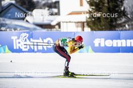 16.01.2021, Val di Fiemme, Italy (ITA): Julian Schmid (GER) - FIS world cup nordic combined men, team sprint HS106/2x7.5km, Val di Fiemme (ITA). www.nordicfocus.com. © Modica/NordicFocus. Every downloaded picture is fee-liable.