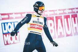 16.01.2021, Val di Fiemme, Italy (ITA): Fabian Riessle (GER) - FIS world cup nordic combined men, team sprint HS106/2x7.5km, Val di Fiemme (ITA). www.nordicfocus.com. © Modica/NordicFocus. Every downloaded picture is fee-liable.