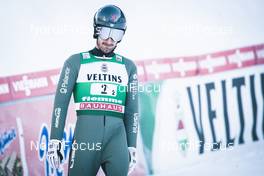 16.01.2021, Val di Fiemme, Italy (ITA): Taylor Fletcher (USA) - FIS world cup nordic combined men, team sprint HS106/2x7.5km, Val di Fiemme (ITA). www.nordicfocus.com. © Modica/NordicFocus. Every downloaded picture is fee-liable.
