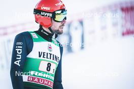 16.01.2021, Val di Fiemme, Italy (ITA): Johannes Rydzek (GER), Johannes Rydzek (GER) - FIS world cup nordic combined men, team sprint HS106/2x7.5km, Val di Fiemme (ITA). www.nordicfocus.com. © Modica/NordicFocus. Every downloaded picture is fee-liable.