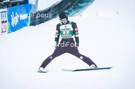 16.01.2021, Val di Fiemme, Italy (ITA): Antoine Gerard (FRA) - FIS world cup nordic combined men, team sprint HS106/2x7.5km, Val di Fiemme (ITA). www.nordicfocus.com. © Modica/NordicFocus. Every downloaded picture is fee-liable.