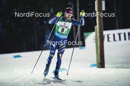 24.01.2021 Lahti, Finland (FIN): Alessandro Pittin (ITA) - FIS world cup nordic combined men, team sprint HS130/2x7.5km, Lahti (FIN). www.nordicfocus.com. © Modica/NordicFocus. Every downloaded picture is fee-liable.