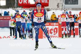 29.01.2021, Seefeld, Austria (AUT): Aaron Kostner (ITA) - FIS world cup nordic combined men, individual gundersen HS109/5km, Seefeld (AUT). www.nordicfocus.com. © Volk/NordicFocus. Every downloaded picture is fee-liable.
