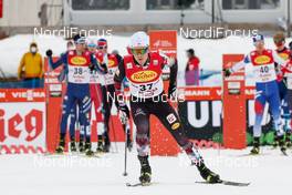 29.01.2021, Seefeld, Austria (AUT): Marc Luis Rainer (AUT) - FIS world cup nordic combined men, individual gundersen HS109/5km, Seefeld (AUT). www.nordicfocus.com. © Volk/NordicFocus. Every downloaded picture is fee-liable.