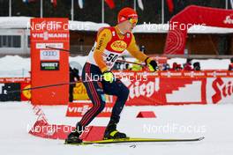 29.01.2021, Seefeld, Austria (AUT): Julian Schmid (GER) - FIS world cup nordic combined men, individual gundersen HS109/5km, Seefeld (AUT). www.nordicfocus.com. © Volk/NordicFocus. Every downloaded picture is fee-liable.