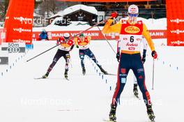 29.01.2021, Seefeld, Austria (AUT): Vinzenz Geiger (GER) - FIS world cup nordic combined men, individual gundersen HS109/5km, Seefeld (AUT). www.nordicfocus.com. © Volk/NordicFocus. Every downloaded picture is fee-liable.