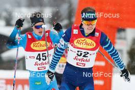 29.01.2021, Seefeld, Austria (AUT): Arttu Maekiaho (FIN) - FIS world cup nordic combined men, individual gundersen HS109/5km, Seefeld (AUT). www.nordicfocus.com. © Volk/NordicFocus. Every downloaded picture is fee-liable.
