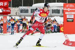 29.01.2021, Seefeld, Austria (AUT): Espen Andersen (NOR) - FIS world cup nordic combined men, individual gundersen HS109/5km, Seefeld (AUT). www.nordicfocus.com. © Volk/NordicFocus. Every downloaded picture is fee-liable.