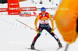 29.01.2021, Seefeld, Austria (AUT): Manuel Faisst (GER) - FIS world cup nordic combined men, individual gundersen HS109/5km, Seefeld (AUT). www.nordicfocus.com. © Volk/NordicFocus. Every downloaded picture is fee-liable.
