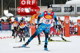 29.01.2021, Seefeld, Austria (AUT): Matteo Baud (FRA) - FIS world cup nordic combined men, individual gundersen HS109/5km, Seefeld (AUT). www.nordicfocus.com. © Volk/NordicFocus. Every downloaded picture is fee-liable.