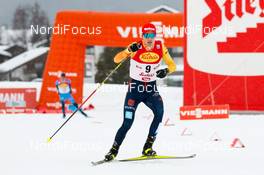 29.01.2021, Seefeld, Austria (AUT): Terence Weber (GER) - FIS world cup nordic combined men, individual gundersen HS109/5km, Seefeld (AUT). www.nordicfocus.com. © Volk/NordicFocus. Every downloaded picture is fee-liable.