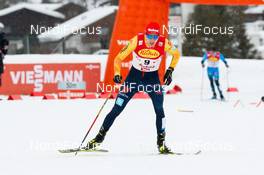 29.01.2021, Seefeld, Austria (AUT): Terence Weber (GER) - FIS world cup nordic combined men, individual gundersen HS109/5km, Seefeld (AUT). www.nordicfocus.com. © Volk/NordicFocus. Every downloaded picture is fee-liable.