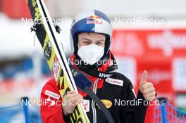 29.01.2021, Seefeld, Austria (AUT): Johannes Lamparter (AUT) - FIS world cup nordic combined men, individual gundersen HS109/5km, Seefeld (AUT). www.nordicfocus.com. © Volk/NordicFocus. Every downloaded picture is fee-liable.