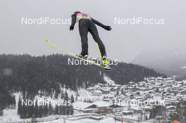 30.01.2021, Seefeld, Austria (AUT): Kristjan Ilves (EST) - FIS world cup nordic combined men, individual gundersen HS109/10km, Seefeld (AUT). www.nordicfocus.com. © Volk/NordicFocus. Every downloaded picture is fee-liable.