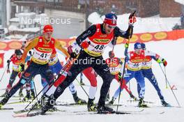 30.01.2021, Seefeld, Austria (AUT): Taylor Fletcher (USA) - FIS world cup nordic combined men, individual gundersen HS109/10km, Seefeld (AUT). www.nordicfocus.com. © Volk/NordicFocus. Every downloaded picture is fee-liable.