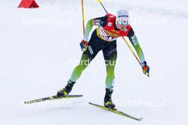 30.01.2021, Seefeld, Austria (AUT): Vid Vrhovnik (SLO) - FIS world cup nordic combined men, individual gundersen HS109/10km, Seefeld (AUT). www.nordicfocus.com. © Volk/NordicFocus. Every downloaded picture is fee-liable.