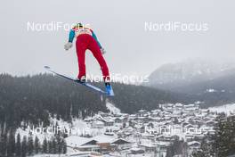 30.01.2021, Seefeld, Austria (AUT): Perttu Reponen (FIN) - FIS world cup nordic combined men, individual gundersen HS109/10km, Seefeld (AUT). www.nordicfocus.com. © Volk/NordicFocus. Every downloaded picture is fee-liable.