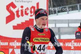 30.01.2021, Seefeld, Austria (AUT): Ben Loomis (USA) - FIS world cup nordic combined men, individual gundersen HS109/10km, Seefeld (AUT). www.nordicfocus.com. © Volk/NordicFocus. Every downloaded picture is fee-liable.