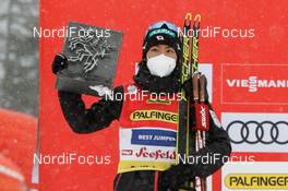30.01.2021, Seefeld, Austria (AUT): Akito Watabe (JPN) - FIS world cup nordic combined men, individual gundersen HS109/10km, Seefeld (AUT). www.nordicfocus.com. © Volk/NordicFocus. Every downloaded picture is fee-liable.