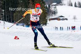 31.01.2021, Seefeld, Austria (AUT): Terence Weber (GER) - FIS world cup nordic combined men, individual gundersen HS109/15km, Seefeld (AUT). www.nordicfocus.com. © Volk/NordicFocus. Every downloaded picture is fee-liable.