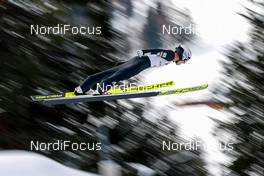 31.01.2021, Seefeld, Austria (AUT): Laurent Muhlethaler (FRA) - FIS world cup nordic combined men, individual gundersen HS109/15km, Seefeld (AUT). www.nordicfocus.com. © Volk/NordicFocus. Every downloaded picture is fee-liable.