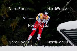 31.01.2021, Seefeld, Austria (AUT): Jarl Magnus Riiber (NOR) - FIS world cup nordic combined men, individual gundersen HS109/15km, Seefeld (AUT). www.nordicfocus.com. © Volk/NordicFocus. Every downloaded picture is fee-liable.