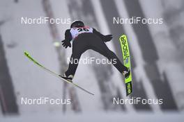 06.02.2021, Klingenthal, Germany (GER): Laurent Muhlethaler (FRA) - FIS world cup nordic combined men, individual gundersen HS140/10km, Klingenthal (GER). www.nordicfocus.com. © Reichert/NordicFocus. Every downloaded picture is fee-liable.