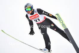 05.02.2021, Klingenthal, Germany (GER): Samuel Costa (ITA) - FIS world cup nordic combined men, individual gundersen HS140/10km, Klingenthal (GER). www.nordicfocus.com. © Bjoern Reichert/NordicFocus. Every downloaded picture is fee-liable.