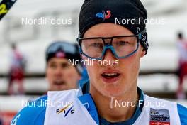 06.02.2021, Klingenthal, Germany (GER): Gael Blondeau (FRA) - FIS world cup nordic combined men, individual gundersen HS140/10km, Klingenthal (GER). www.nordicfocus.com. © Volk/NordicFocus. Every downloaded picture is fee-liable.