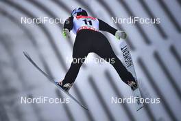 06.02.2021, Klingenthal, Germany (GER): Gael Blondeau (FRA) - FIS world cup nordic combined men, individual gundersen HS140/10km, Klingenthal (GER). www.nordicfocus.com. © Reichert/NordicFocus. Every downloaded picture is fee-liable.